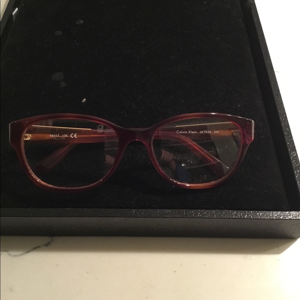 NWOT Calvin Klein plastic eyeglasses